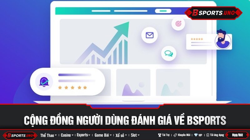 Biểu đồ và đánh giá người dùng phản ánh chất lượng Bsports
