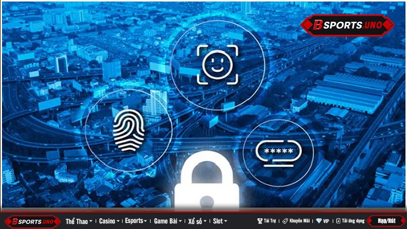 Biểu tượng ổ khóa thể hiện tính bảo mật khi giao dịch